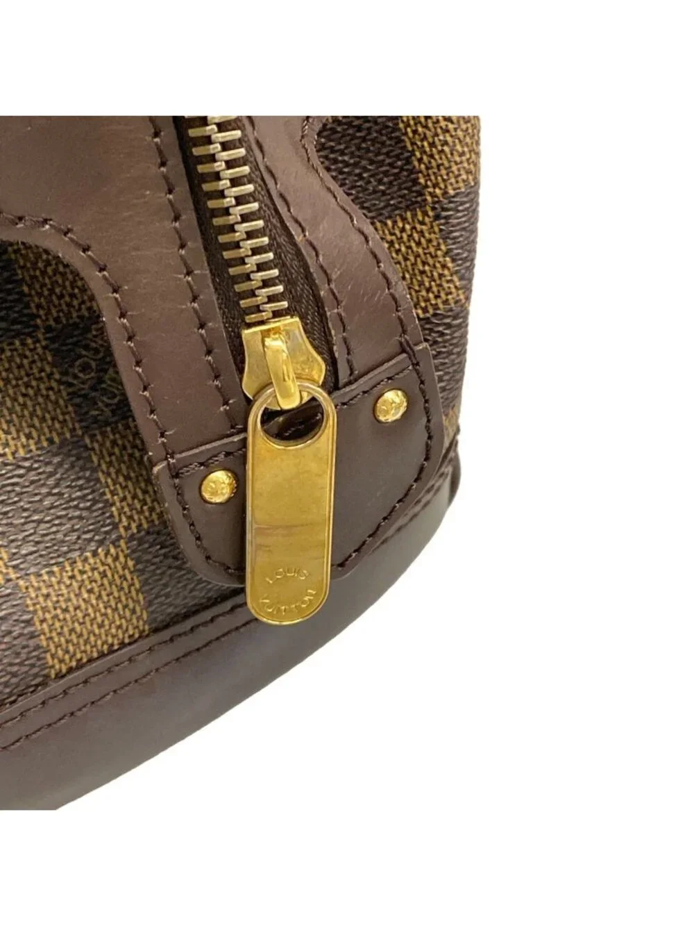 ★SOLD★ Louis Vuitton Handbag Damier Knightsbridge Ebene - Picture 13 of 15